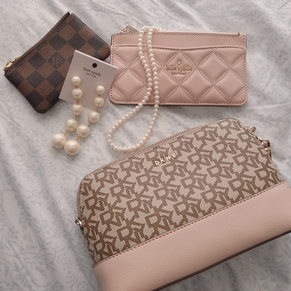 Sold! DKNY mini pink bag